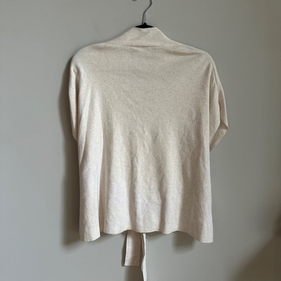 COS Cream Knit Tie Waist Kimono Sweater - Picture 4 of 4